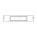 Operating Unit Screen - 140014124022 Control Panel Inox 60cm Vcu [Electrolux Aeg]